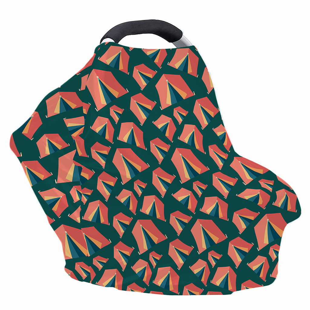 Camping Tent Pattern Print Baby Seat Cover