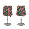 Camping Tent Pattern Print Bar Stool Covers