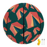 Camping Tent Pattern Print Basketball