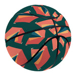 Camping Tent Pattern Print Basketball