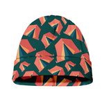 Camping Tent Pattern Print Beanie