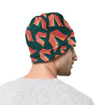 Camping Tent Pattern Print Beanie