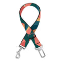 Camping Tent Pattern Print Dog Seat Belt