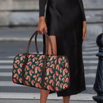 Camping Tent Pattern Print Duffle Bag