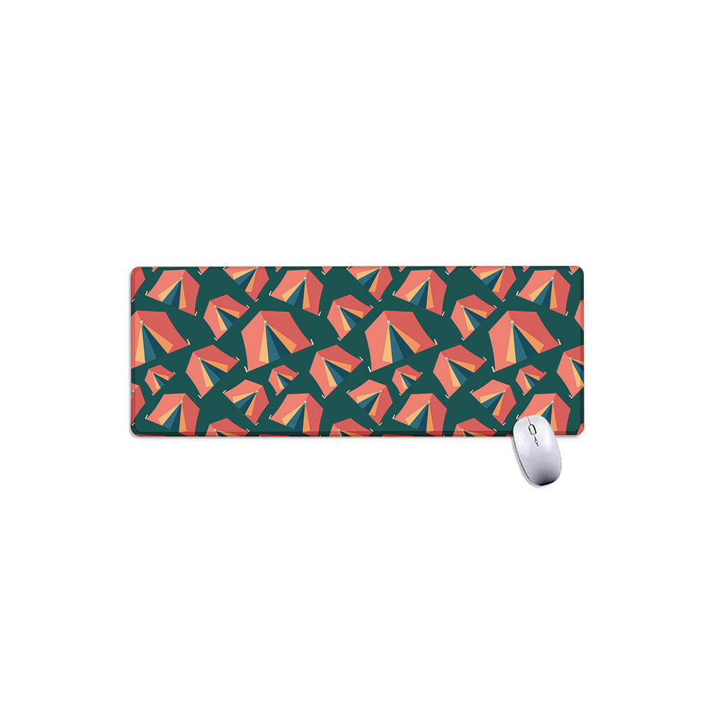 Camping Tent Pattern Print Extended Mouse Pad