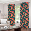 Camping Tent Pattern Print Extra Wide Grommet Curtains