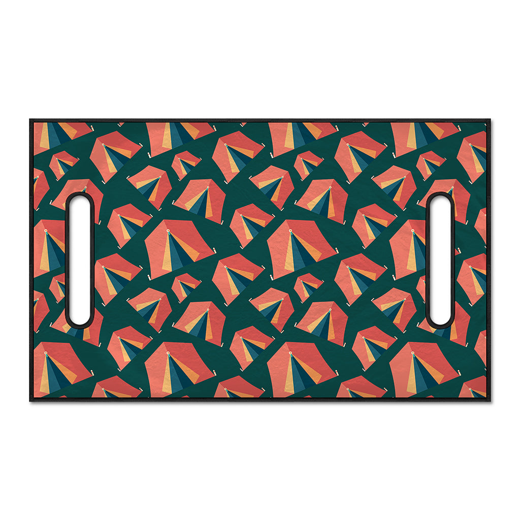 Camping Tent Pattern Print Golf Cart Seat Cover