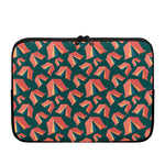 Camping Tent Pattern Print Laptop Sleeve