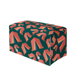 Camping Tent Pattern Print Leather Tissue Box Cover