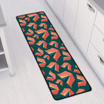 Camping Tent Pattern Print Long Kitchen Mat