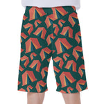 Camping Tent Pattern Print Men's Beach Shorts