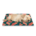 Camping Tent Pattern Print Pet Cooling Mat Cover