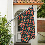 Camping Tent Pattern Print Polyester Flag