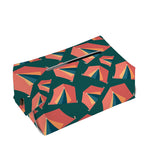 Camping Tent Pattern Print Rectangle Tissue Box Cover