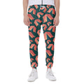 Camping Tent Pattern Print Joggers