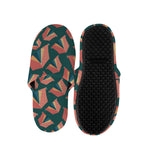 Camping Tent Pattern Print Slippers