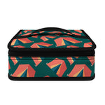 Camping Tent Pattern Print Small Lunch Bag