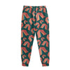 Camping Tent Pattern Print Sweatpants