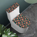 Camping Tent Pattern Print Toilet Lid And Tank Cover Set