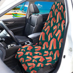Camping Tent Pattern Print Waterproof Car Seat Cover