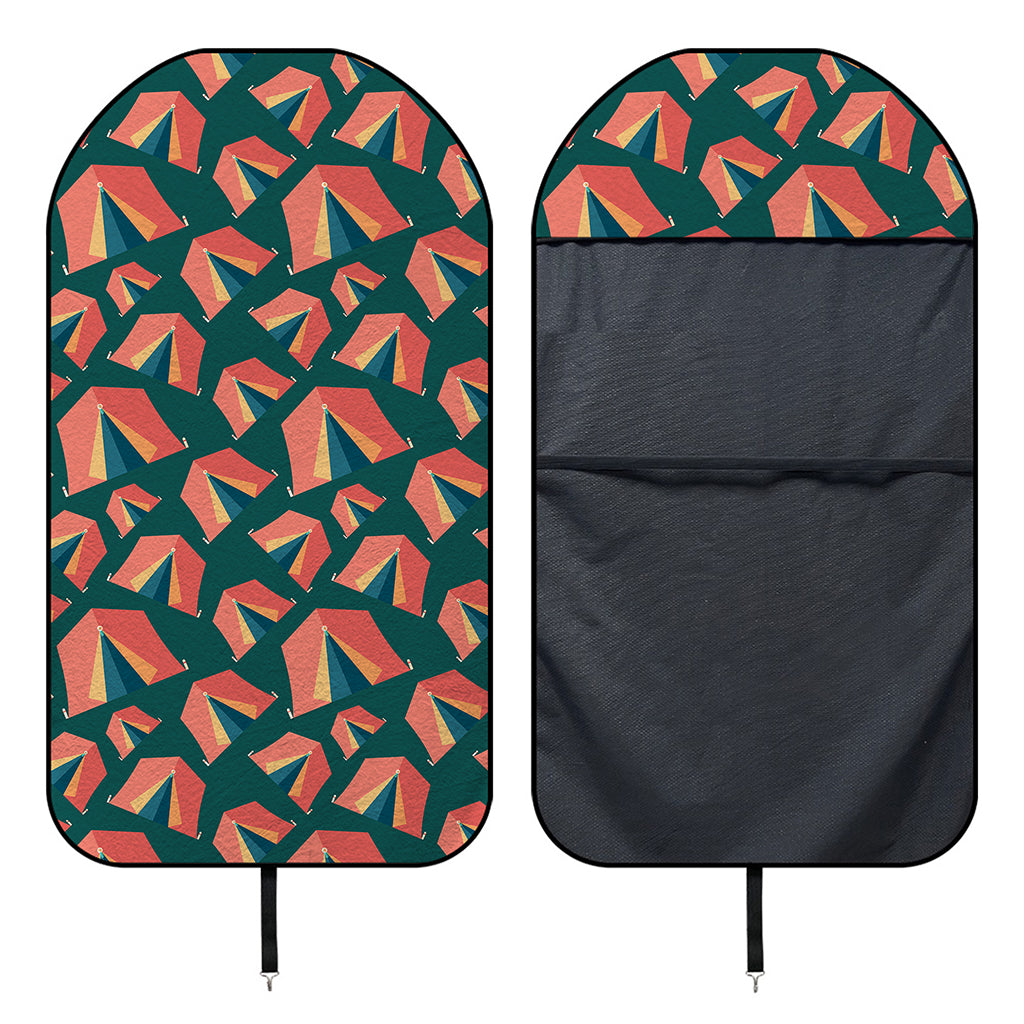 Camping Tent Pattern Print Waterproof Car Seat Cover