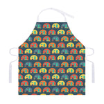 Camping Van Pattern Print Adjustable Apron