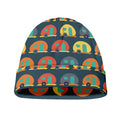 Camping Van Pattern Print Beanie