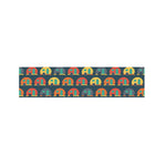 Camping Van Pattern Print Bed Runner