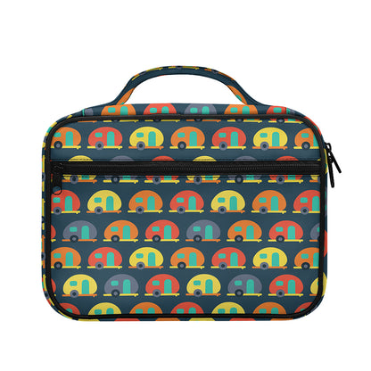 Camping Van Pattern Print Briefcase Bible Bag