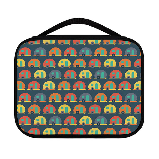 Camping Van Pattern Print Classic Bible Case