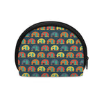 Camping Van Pattern Print Coin Purse