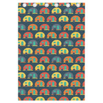 Camping Van Pattern Print Curtain