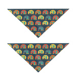 Camping Van Pattern Print Dog Bandana