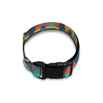 Camping Van Pattern Print Dog Collar