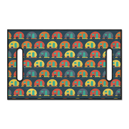 Camping Van Pattern Print Golf Cart Seat Cover