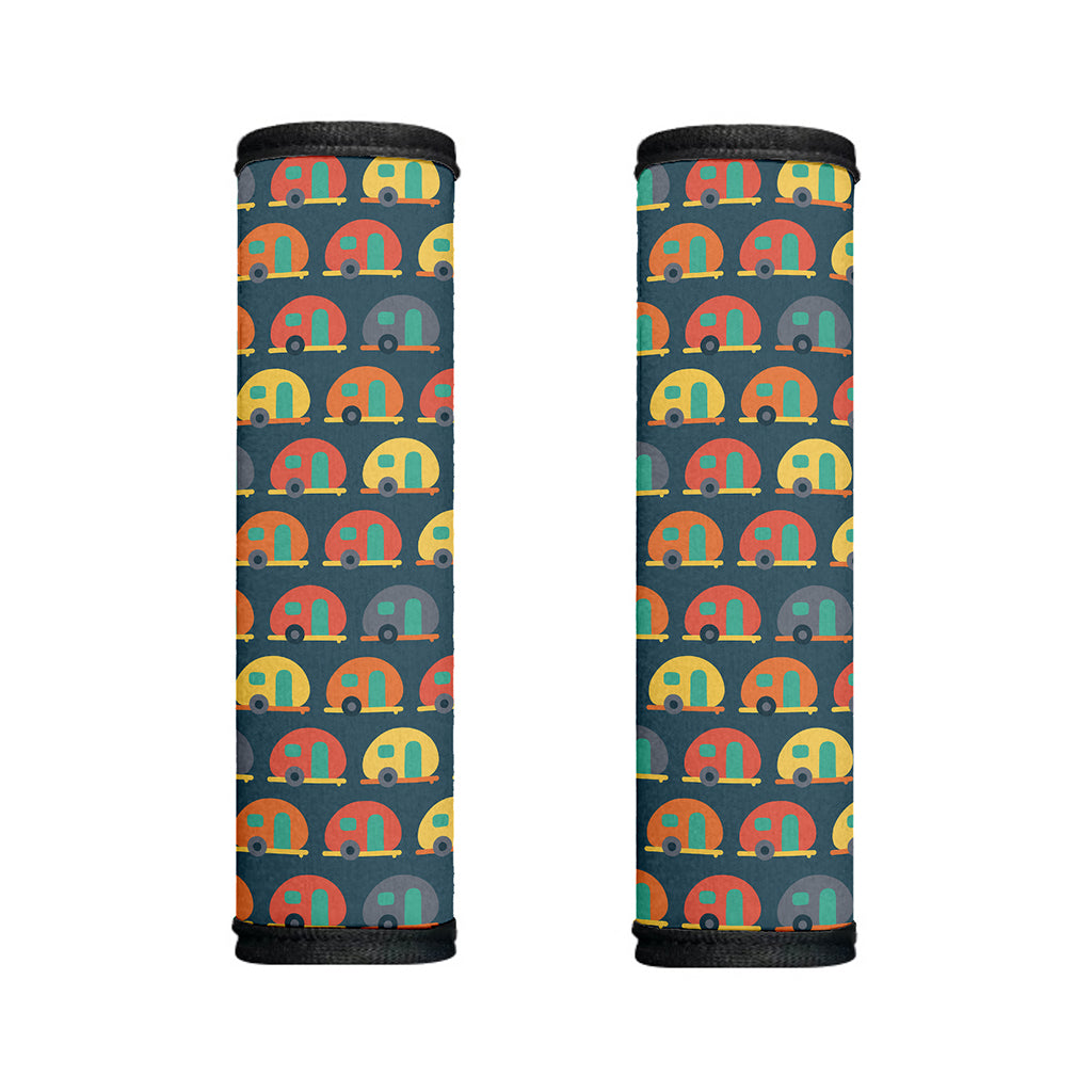 Camping Van Pattern Print Handle Covers