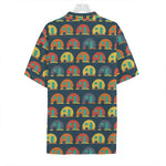 Camping Van Pattern Print Hawaiian Shirt