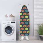 Camping Van Pattern Print Ironing Board Cover