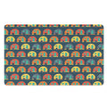 Camping Van Pattern Print Polyester Doormat