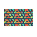 Camping Van Pattern Print Polyester Flag