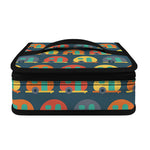 Camping Van Pattern Print Small Lunch Bag