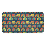 Camping Van Pattern Print Towel