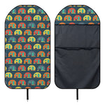 Camping Van Pattern Print Waterproof Car Seat Cover