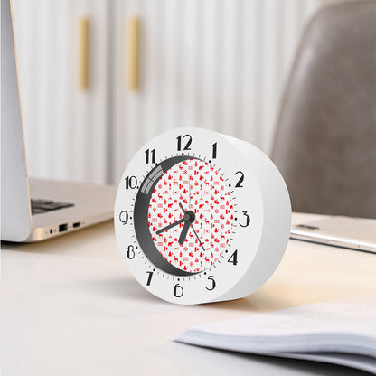 Canada Country Pattern Print Alarm Clock