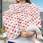 Canada Country Pattern Print Baby Seat Cover