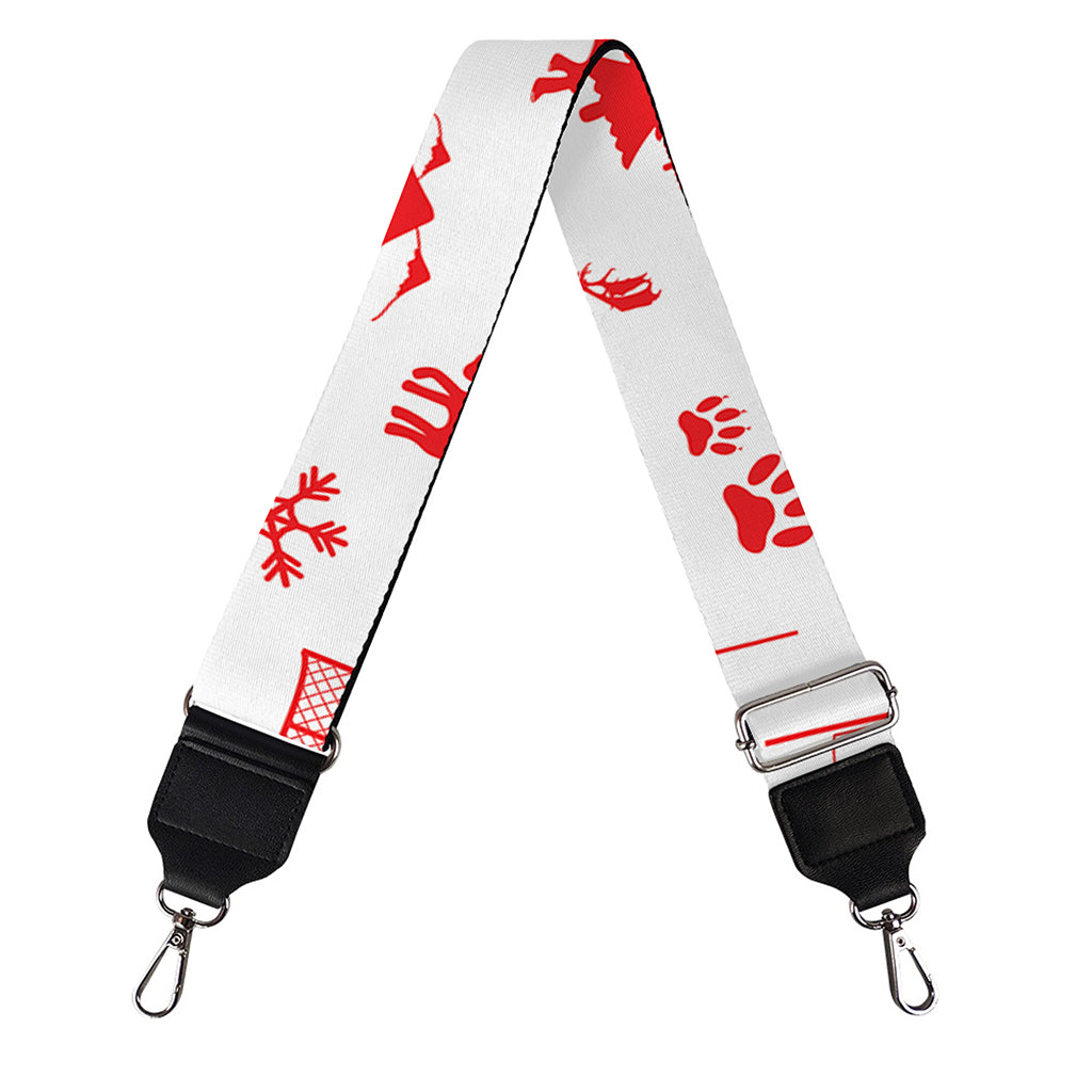 Canada Country Pattern Print Bag Strap