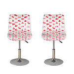 Canada Country Pattern Print Bar Stool Covers