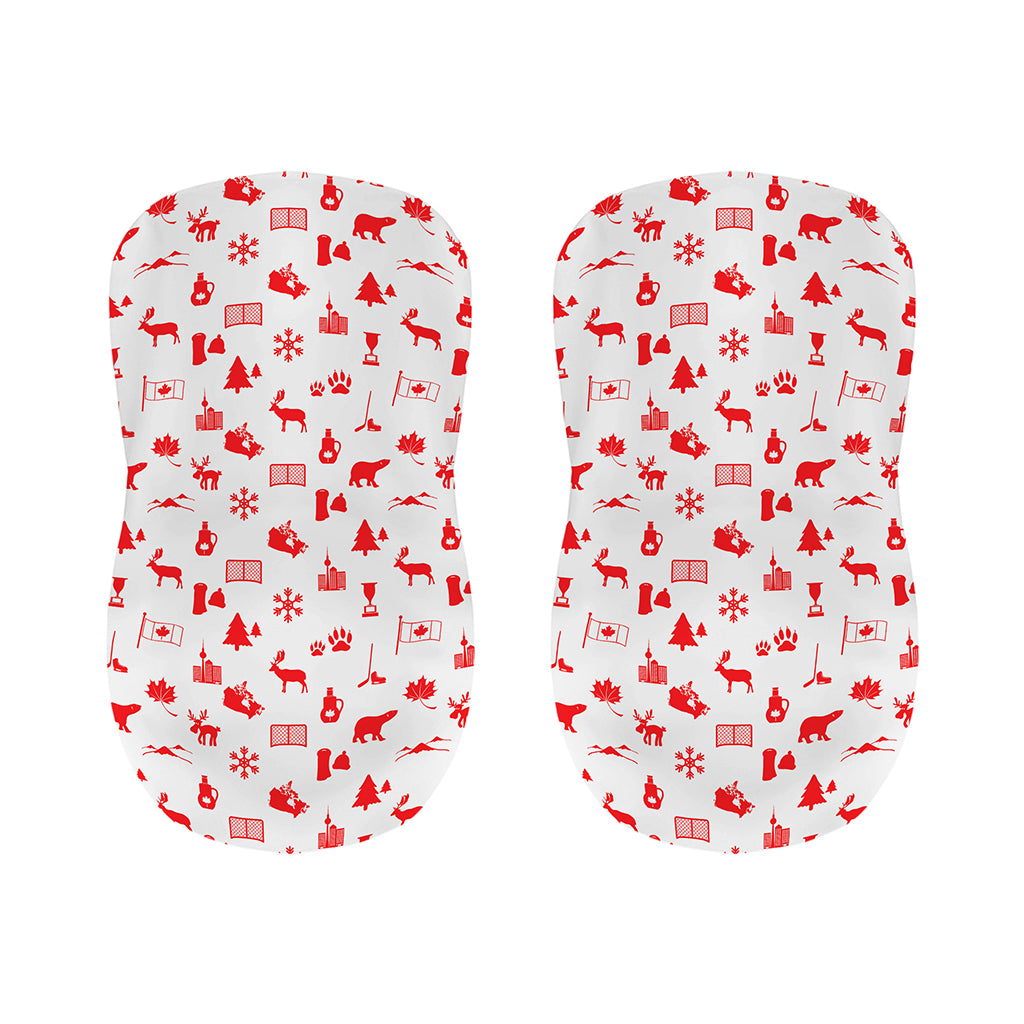Canada Country Pattern Print Bar Stool Covers