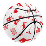 Canada Country Pattern Print Basketball
