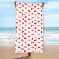 Canada Country Pattern Print Beach Towel